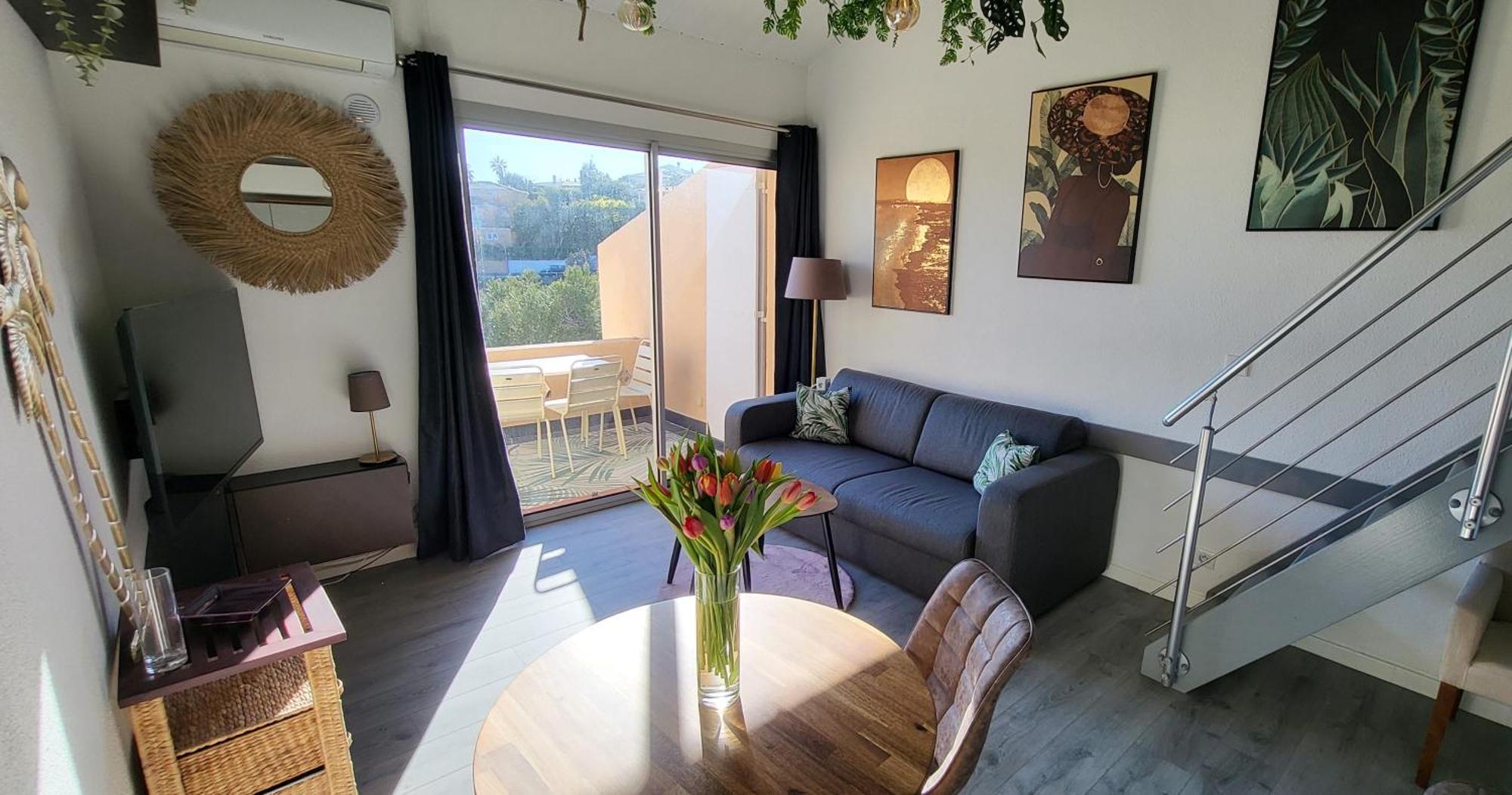Appartement En Residence Avec Piscine Bandol Exterior foto